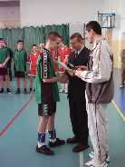 miejsce 4 Bdw - nagrod odbiera Micha Krawczak